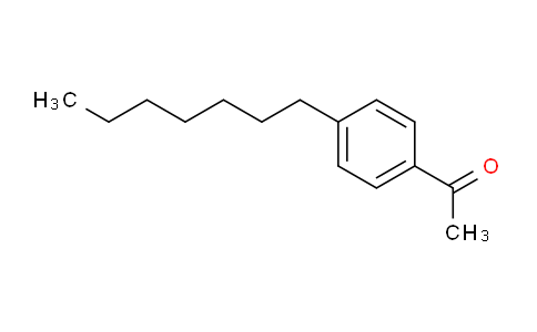 CAS No. 37593-03-6, 1-(4-Heptylphenyl)ethanone