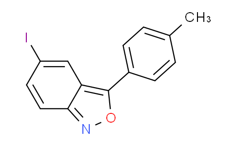 CAS No. 384796-44-5, 5-Iodo-3-(p-tolyl)benzo[c]isoxazole