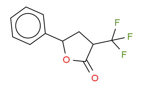 CAS No. 241819-52-3, 4-Hydroxy-4-phenyl-2-trifluoromethylbutyric acid lactone