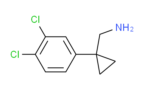 CAS No. 243853-07-8, 1-(3,4-Dichlorophenyl)cyclopropane-1-methanamine
