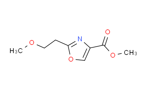 CAS No. 2070896-30-7, Methyl 2-(2-Methoxyethyl)oxazole-4-carboxylate