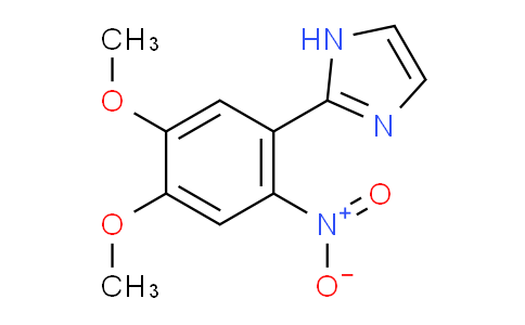 CAS No. 2070896-33-0, 2-(4,5-Dimethoxy-2-nitrophenyl)imidazole