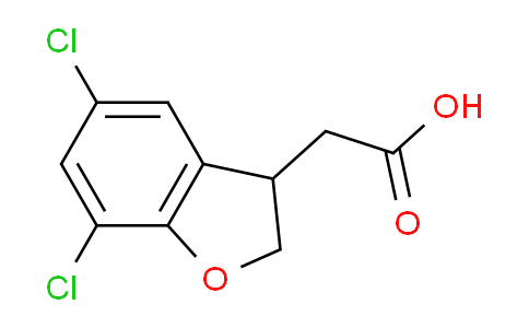 CAS No. 2070896-36-3, 5,7-Dichloro-2,3-dihydrobenzofuran-3-acetic Acid