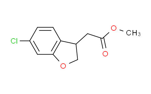 CAS No. 2070896-41-0, Methyl 6-Chloro-2,3-dihydrobenzofuran-3-acetate