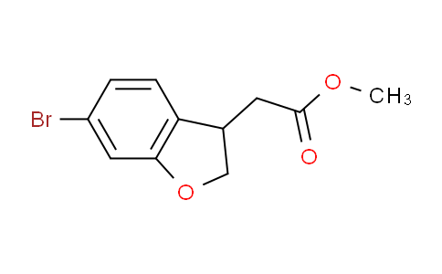 CAS No. 2070896-49-8, Methyl 6-Bromo-2,3-dihydrobenzofuran-3-acetate