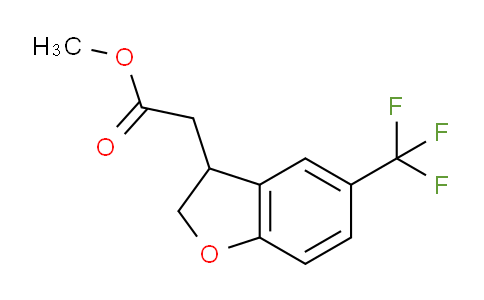 CAS No. 2070896-52-3, Methyl 5-(Trifluoromethyl)-2,3-dihydrobenzofuran-3-acetate