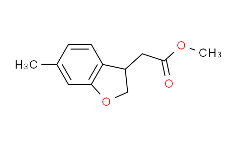 CAS No. 2070896-55-6, Methyl 6-Methyl-2,3-dihydrobenzofuran-3-acetate