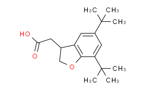 CAS No. 2070896-67-0, 5,7-Di-tert-butyl-2,3-dihydrobenzofuran-3-acetic Acid