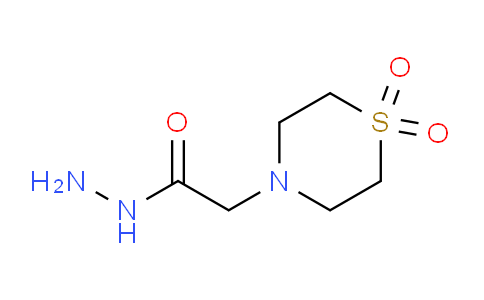 CAS No. 39093-81-7, 2-(1,1-Dioxidothiomorpholino)acetohydrazide
