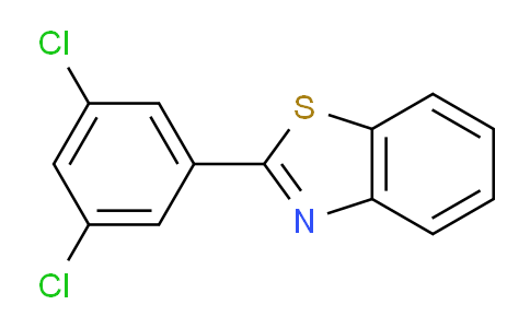 CAS No. 391219-75-3, 2-(3,5-Dichlorophenyl)benzo[d]thiazole
