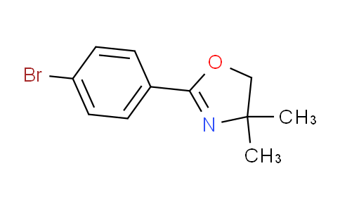 CAS No. 32664-14-5, 2-(4-Bromophenyl)-4,4-dimethyl-4,5-dihydrooxazole
