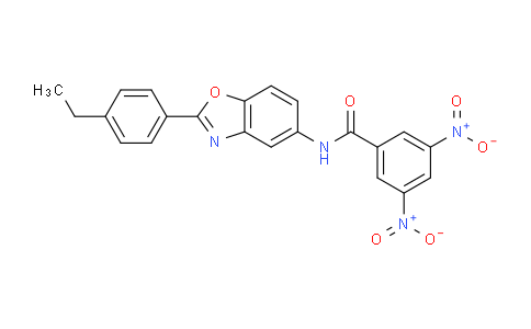 330566-98-8 | N-(2-(4-Ethylphenyl)benzo[d]oxazol-5-yl)-3,5-dinitrobenzamide