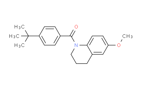 CAS No. 331850-74-9, (4-(tert-Butyl)phenyl)(6-methoxy-3,4-dihydroquinolin-1(2H)-yl)methanone