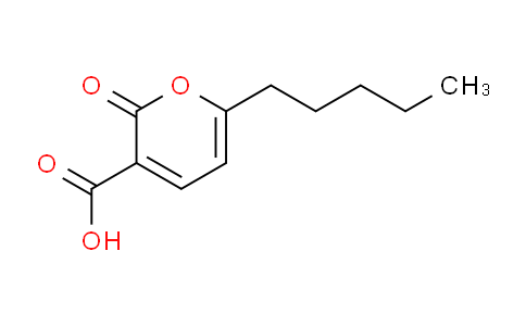 CAS No. 27593-22-2, 2-Oxo-6-pentyl-2H-pyran-3-carboxylic acid