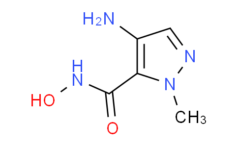 CAS No. 512811-21-1, 4-Amino-N-hydroxy-1-methyl-1H-pyrazole-5-carboxamide