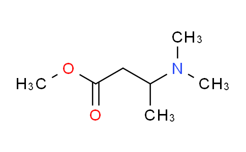 CAS No. 33598-36-6, Methyl 3-(dimethylamino)butanoate