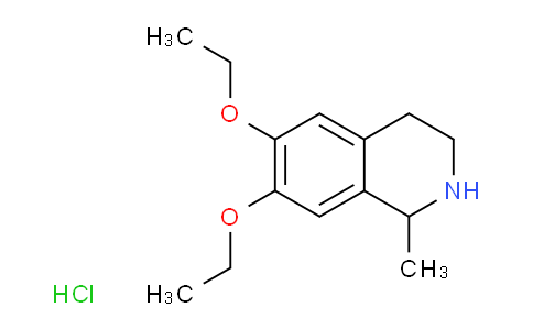 CAS No. 336185-27-4, 6,7-Diethoxy-1-methyl-1,2,3,4-tetrahydroisoquinoline HCl