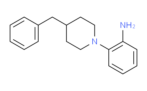 CAS No. 455260-03-4, 2-(4-Benzyl-1-piperidinyl)aniline