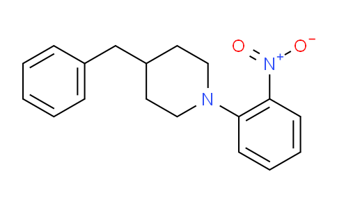 CAS No. 455260-04-5, 4-Benzyl-1-(2-nitrophenyl)piperidine