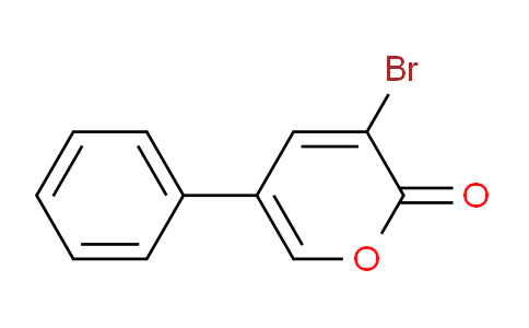 CAS No. 508234-56-8, 3-Bromo-5-phenyl-2H-pyran-2-one