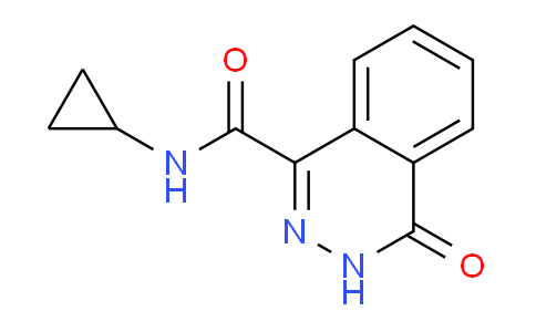 CAS No. 524039-96-1, N-Cyclopropyl-4-oxo-3,4-dihydrophthalazine-1-carboxamide