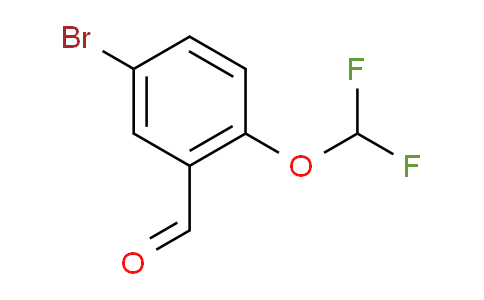 CAS No. 329269-64-9, 5-Bromo-2-(difluoromethoxy)benzaldehyde