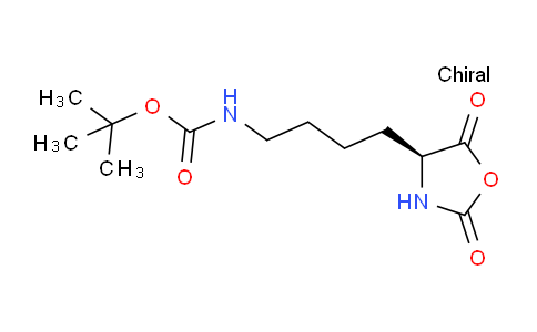 CAS No. 33043-60-6, (S)-4-[4-(Boc-amino)butyl]oxazolidine-2,5-dione