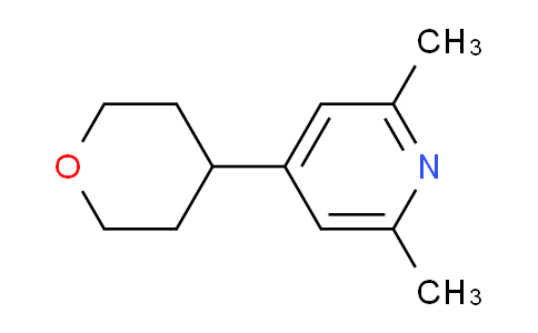 CAS No. 27328-13-8, 2,6-Dimethyl-4-(tetrahydro-2H-pyran-4-yl)pyridine