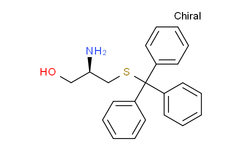 CAS No. 273401-69-7, (R)-2-Amino-3-(tritylthio)propan-1-ol