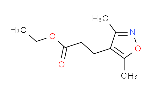 CAS No. 27428-42-8, Ethyl 3-(3,5-dimethylisoxazol-4-yl)propanoate
