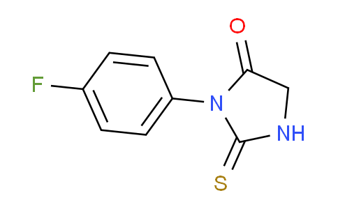 CAS No. 55407-30-2, 3-(4-Fluorophenyl)-2-thioxoimidazolidin-4-one