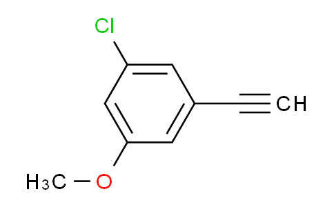 CAS No. 556112-23-3, 1-Chloro-3-ethynyl-5-methoxybenzene