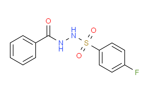 CAS No. 335215-09-3, N'-Benzoyl-4-fluorobenzenesulfonohydrazide