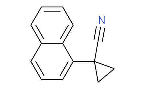 CAS No. 56477-59-9, 1-(1-Naphthyl)cyclopropanecarbonitrile