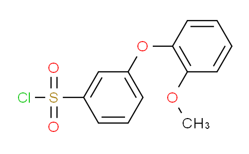 CAS No. 521980-26-7, [3-(2-METHOXYPHENOXY)PHENYL]SULFONYL CHLORIDE