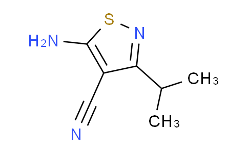 CAS No. 41808-37-1, 5-Amino-3-isopropylisothiazole-4-carbonitrile