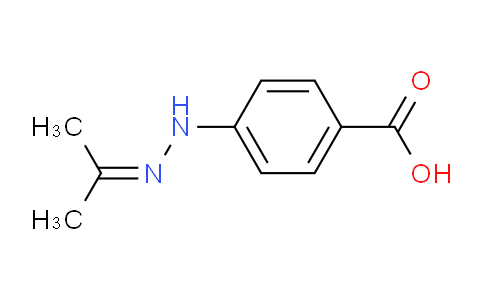 CAS No. 41902-73-2, 4-(2-(Propan-2-ylidene)hydrazinyl)benzoic acid