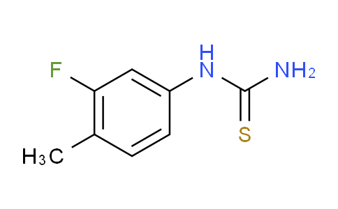 CAS No. 420130-45-6, 1-(3-Fluoro-4-methylphenyl)thiourea