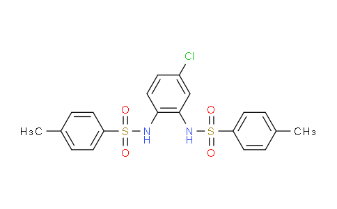 CAS No. 27185-54-2, N,N’-(4-Chloro-1,2-phenylene)bis(4-methylbenzenesulfonamide)