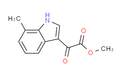 CAS No. 425640-13-7, Methyl 2-(7-Methyl-3-indolyl)-2-oxoacetate