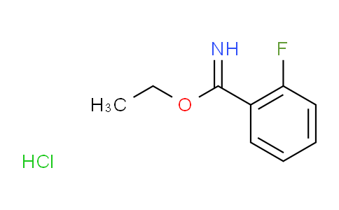 CAS No. 4278-04-0, Ethyl 2-Fluorobenzimidate Hydrochloride