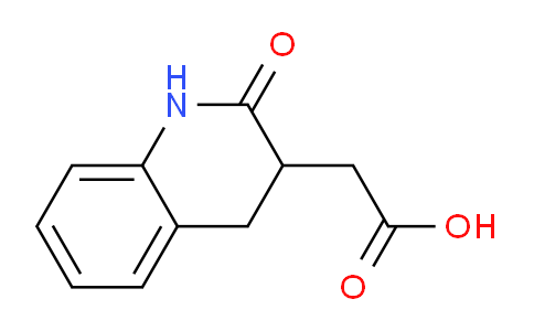 CAS No. 61164-71-4, 2-(2-Oxo-1,2,3,4-tetrahydroquinolin-3-yl)acetic acid