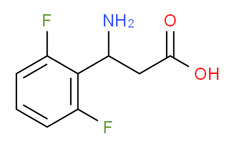 CAS No. 612532-20-4, 3-Amino-3-(2,6-difluorophenyl)propionic Acid