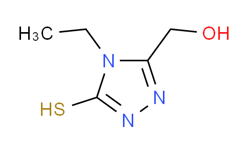 CAS No. 497854-97-4, (4-Ethyl-5-mercapto-4H-1,2,4-triazol-3-yl)methanol