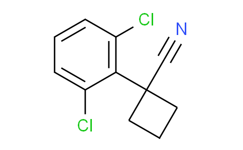 CAS No. 28049-64-1, 1-(2,6-Dichlorophenyl)cyclobutanecarbonitrile