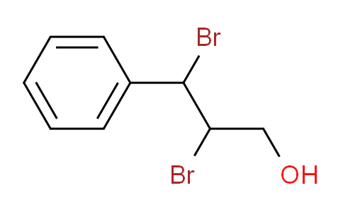 CAS No. 36808-12-5, 2,3-Dibromo-3-phenyl-1-propanol