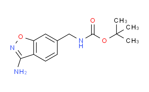 CAS No. 368426-77-1, tert-Butyl ((3-aminobenzo[d]isoxazol-6-yl)methyl)carbamate
