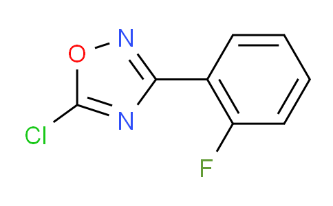 CAS No. 525574-81-6, 5-Chloro-3-(2-fluorophenyl)-1,2,4-oxadiazole
