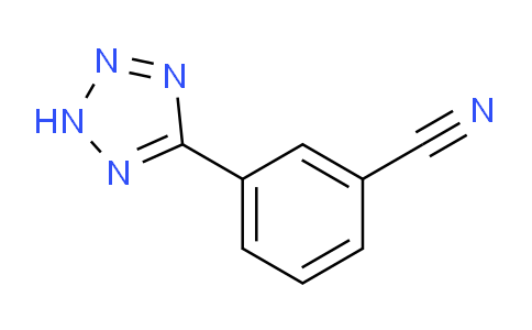 CAS No. 50907-33-0, 3-(2H-Tetrazol-5-yl)benzonitrile