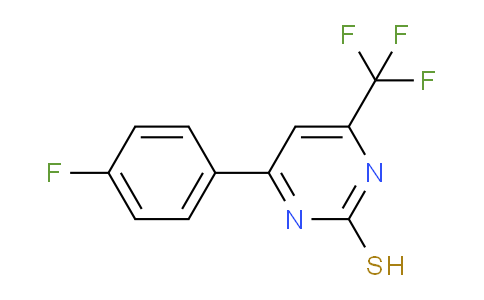 CAS No. 359899-79-9, 4-(4-Fluorophenyl)-6-(trifluoromethyl)pyrimidine-2-thiol